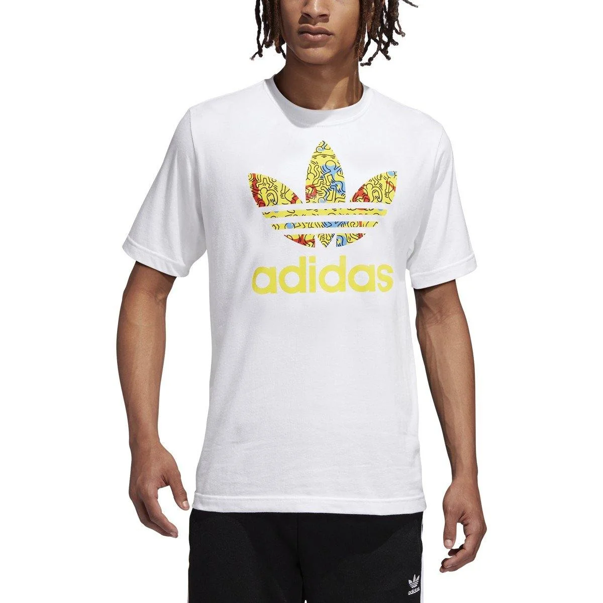 Verified adidas Men's s Keith Haring Tee T-Shirts Certified