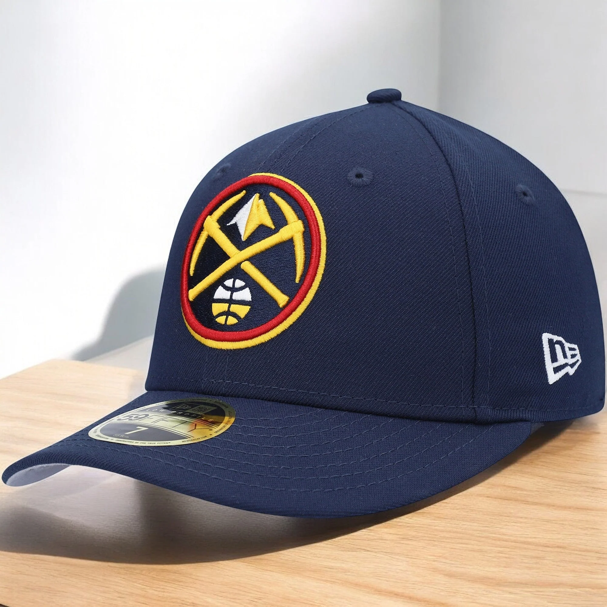 Trendy New Era Men's NBA 5950 Team Color Fitted Nuggets Natural