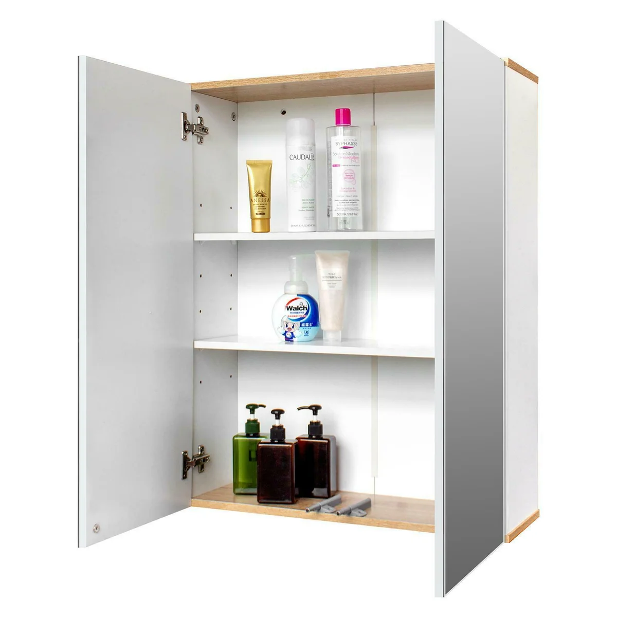 Reusable Large Wall Mounted Bathroom Recessed Medicine Cabinet With Mirror Convenient