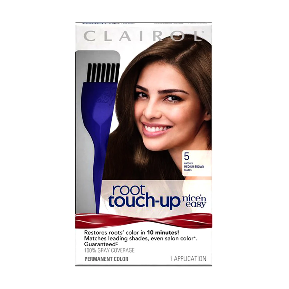 Selected Clairol Nice N Easy Root Touch-Up Kit Medium Brown - 1 Ea Refined