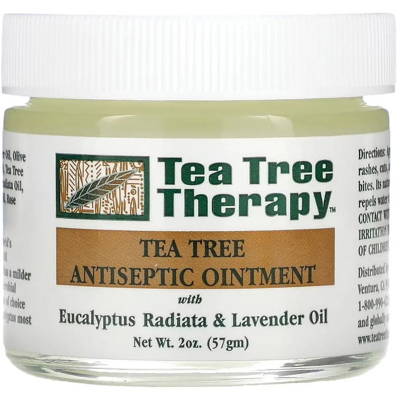 Environmentally Friendly Tea Tree Therapy Antiseptic Ointment 2 Oz Trendy