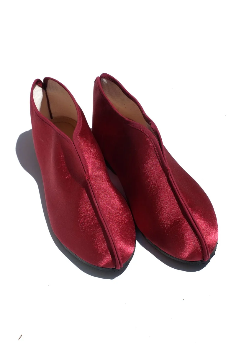 Advanced high top theater shoes - solid maroon Trusted