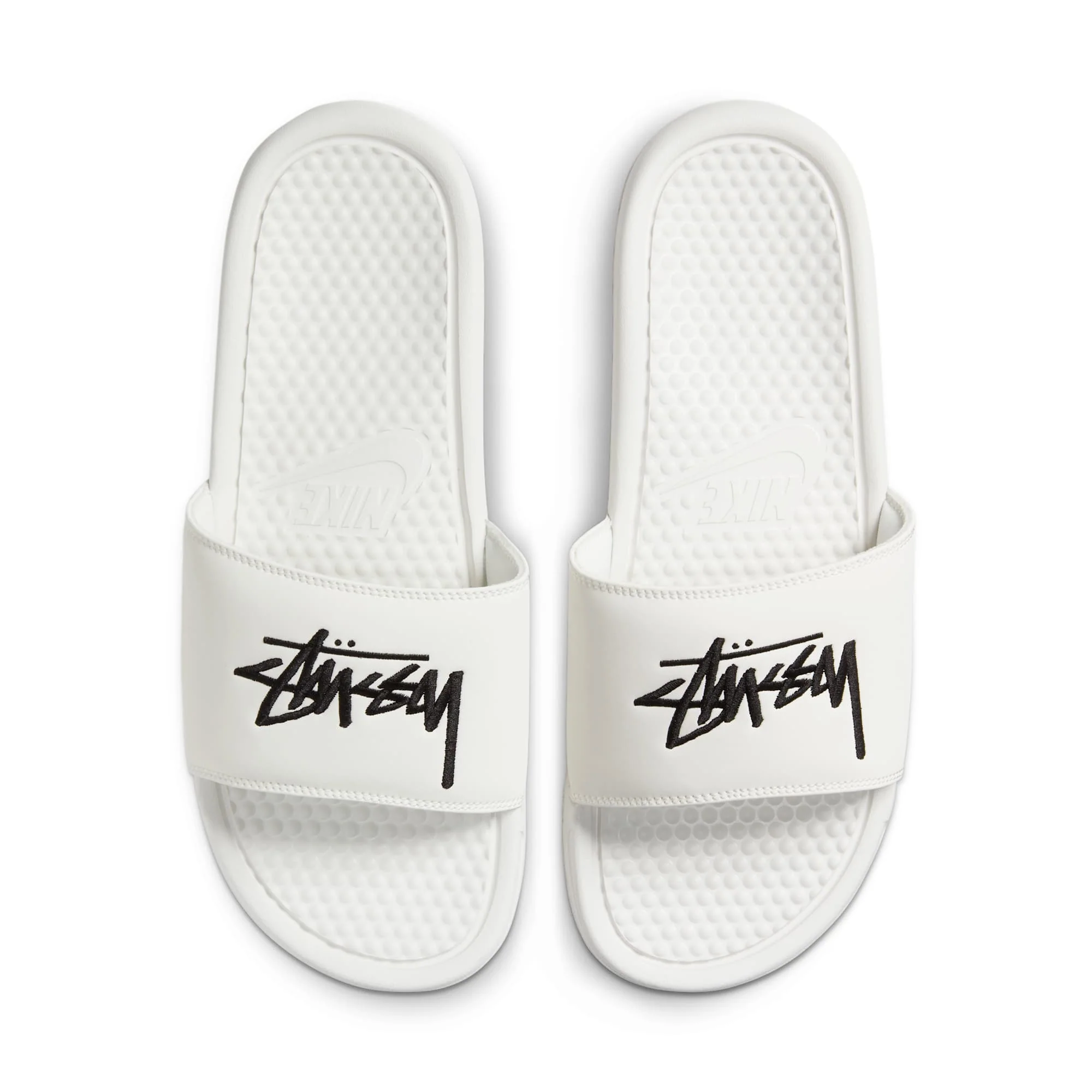 Stylish Nike Men's Benassi 'Stussy Cream' Sneakers Quality