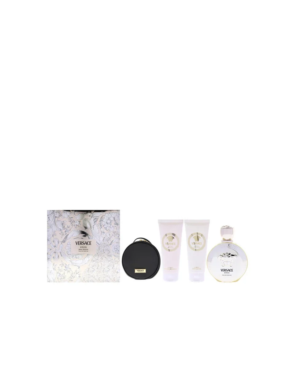 Advanced VERSACE Versace Ladies Eros Pour Femme Eau De Parfum Gift Set 100ml Safe