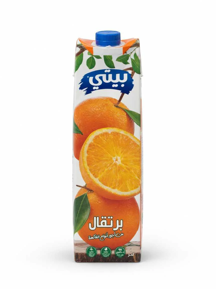 Advanced عصير برتقال بيتي 1 لترعصير برتقال بيتي – 1 لتر Clean