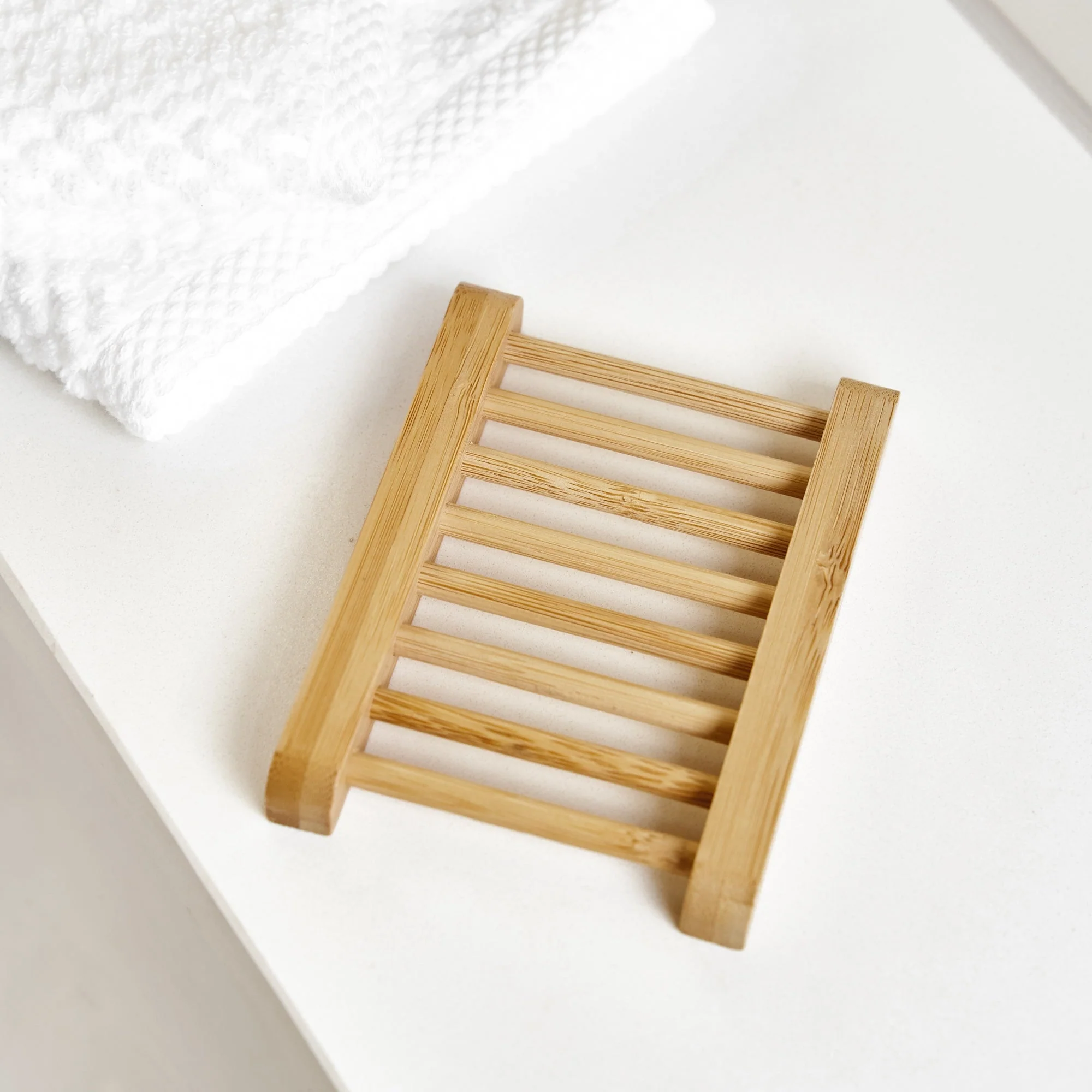 Classic Bamboo Soap Lift Ladder Genuine