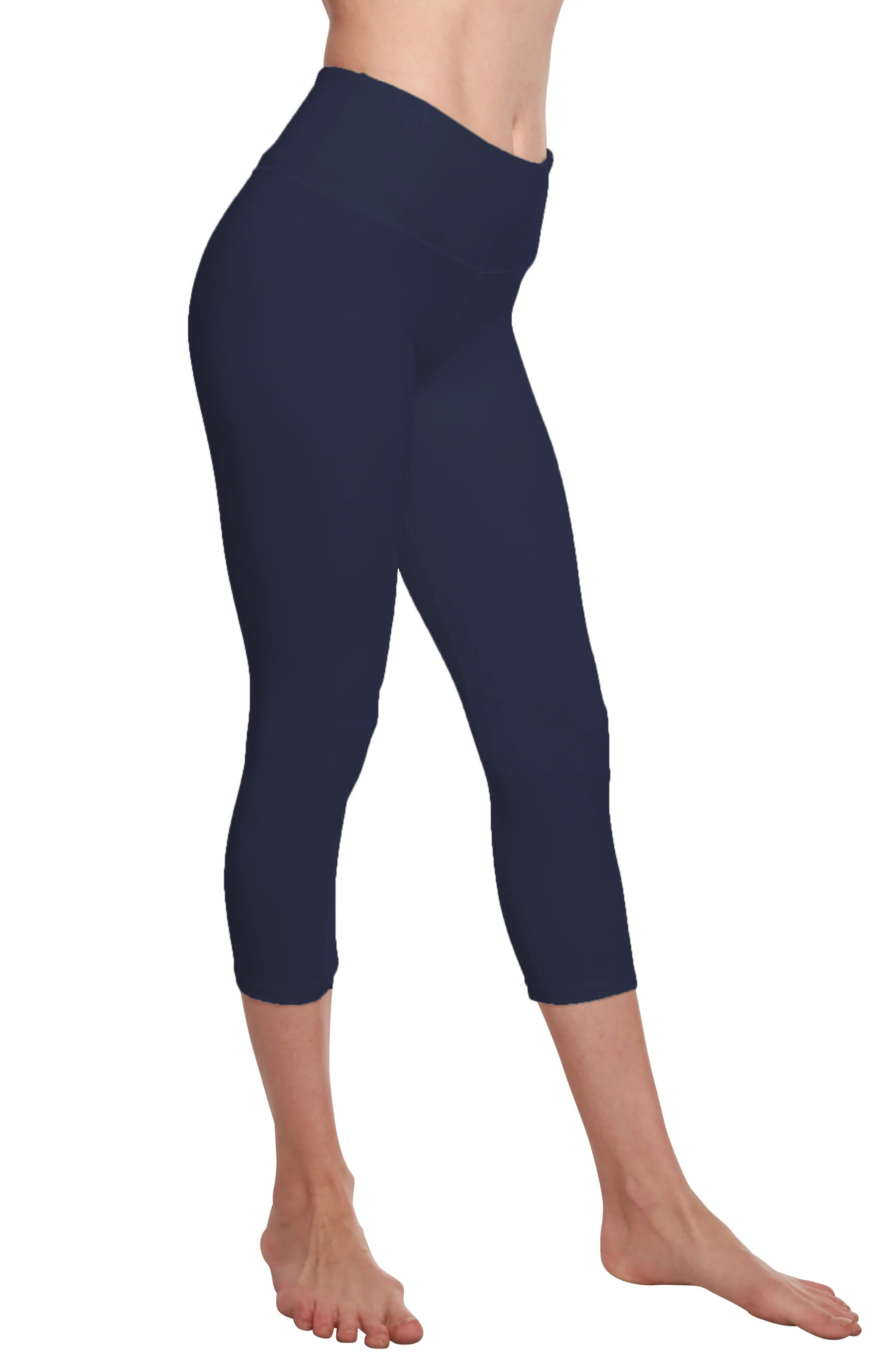 Classic Women's Bamboo Viscose Cotton Capri Style Leggings Exclusive