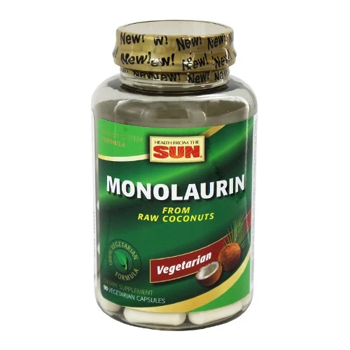 Expertly Made Health From The Sun Monolaurin Vegetarian Capsules 90 Ea High-Quality