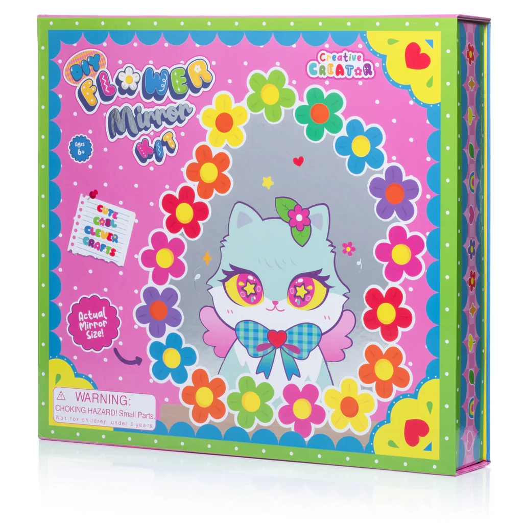 Unique DIY Flower Mirror Kit Premium