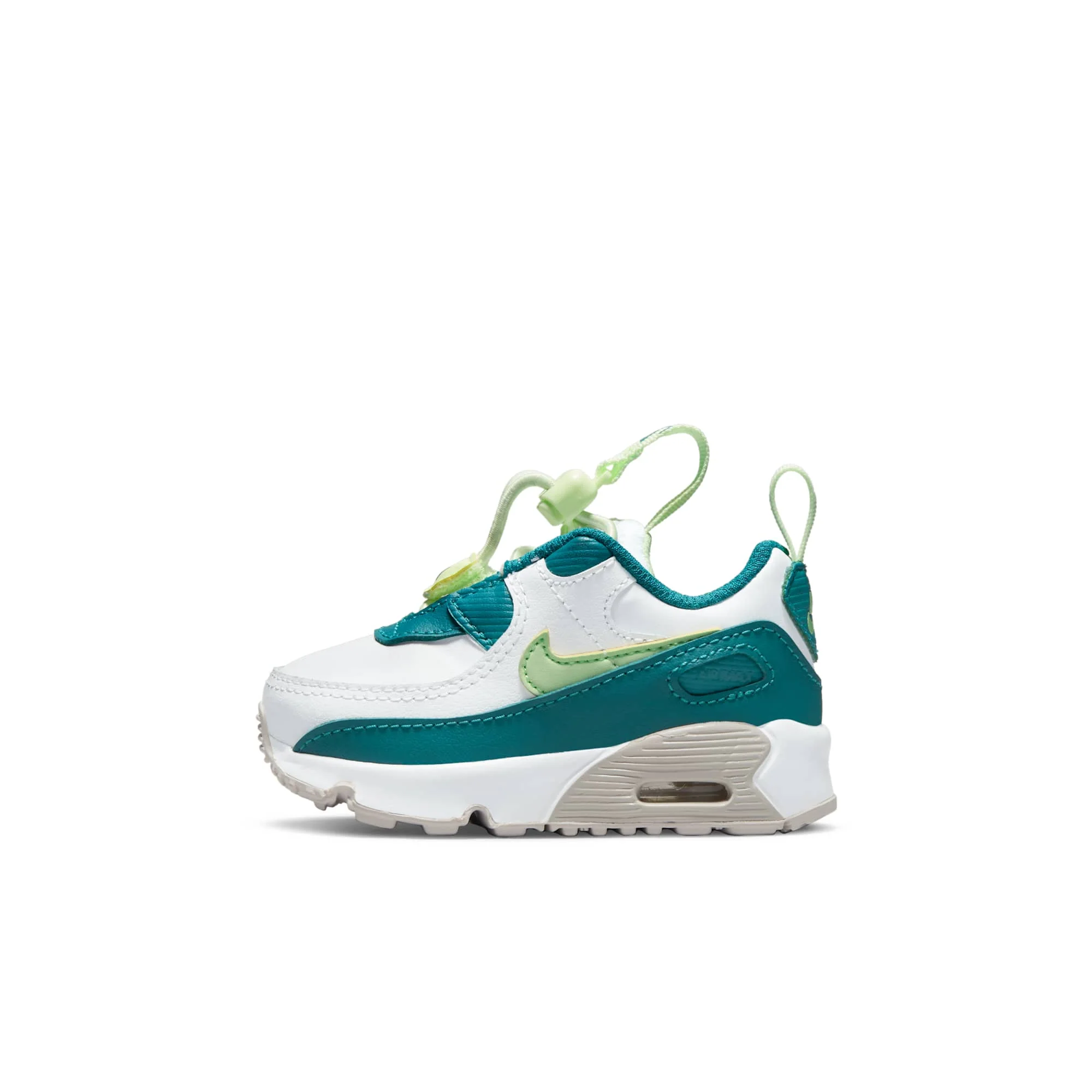 Contemporary Nike Toddlers Air Max 90 Toggle 'Bright Spruce' Sneakers Dependable