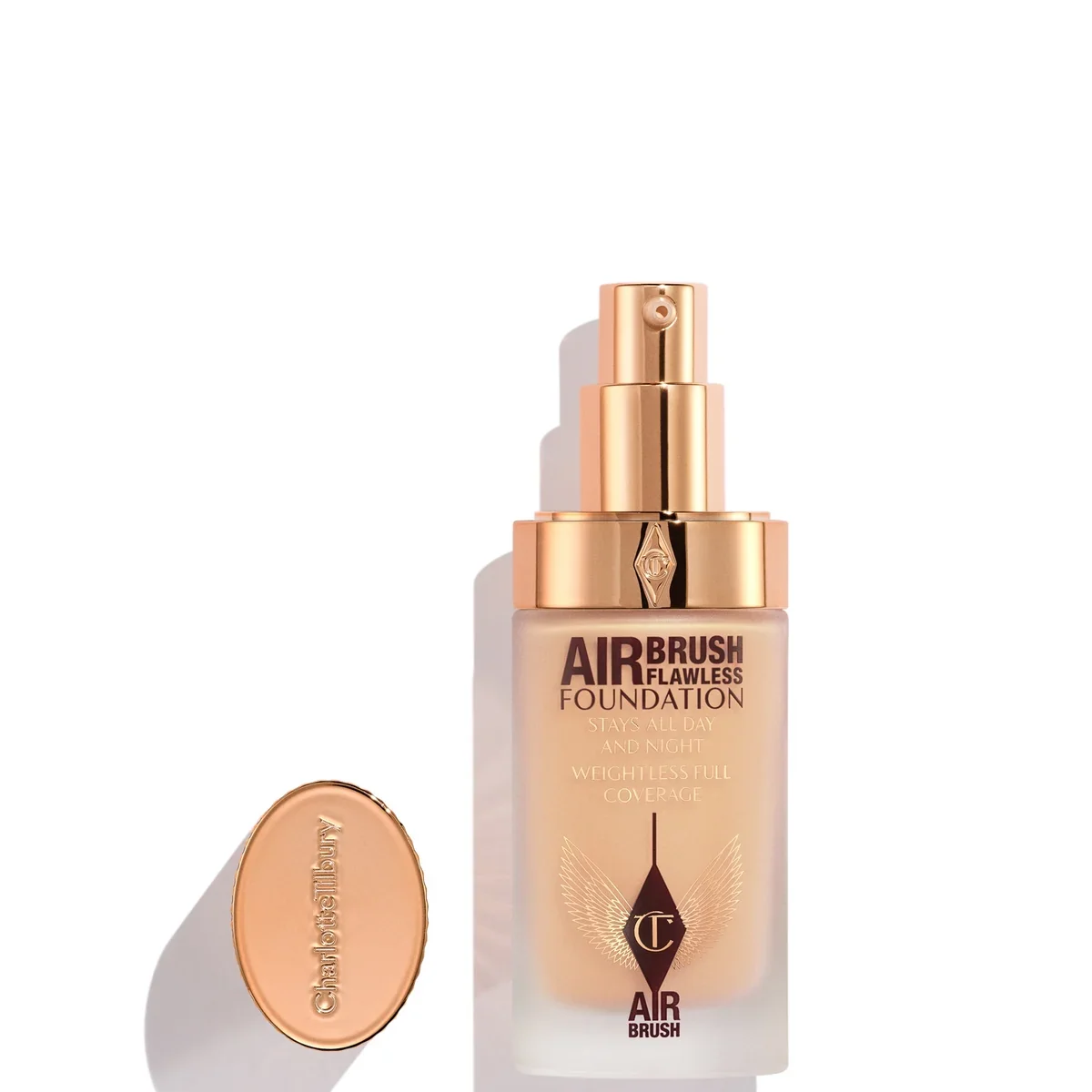 Advanced CHARLOTTE TILBURY STAYS ALL DAY FOUNDATION FULL COVERAGE NEW 5 COOL Relaxed