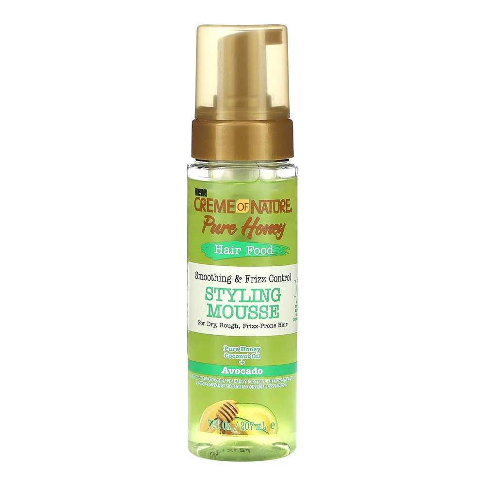 Versatile Creme of Nature Pure Honey Hair Food Styling Mousse 7 Oz Reliable