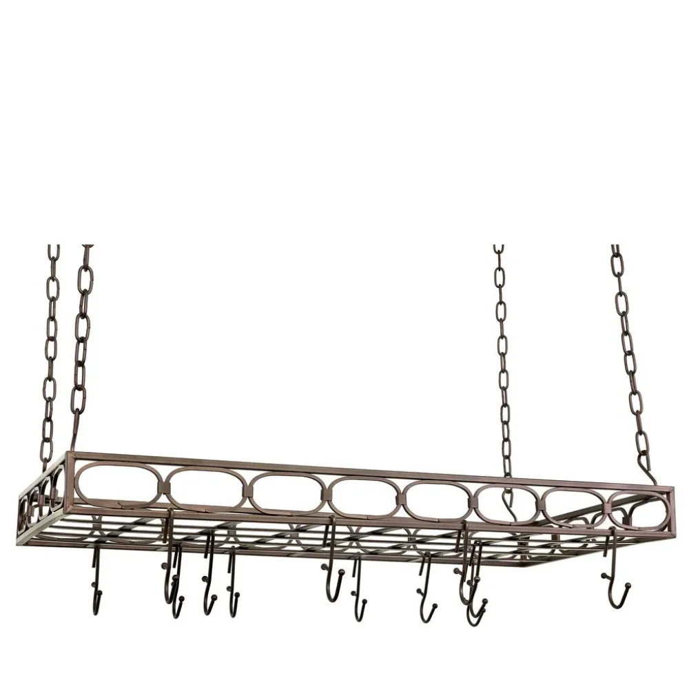 Top-Quality Heavy Duty Hanging Pot And Pan Holder Kitchen Organizer Rack Unique
