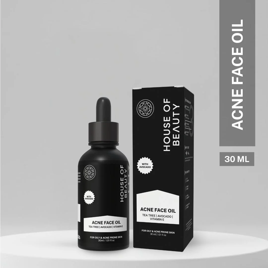 Comfortable House of beauty Acne Face Oil 30ml Crafted
