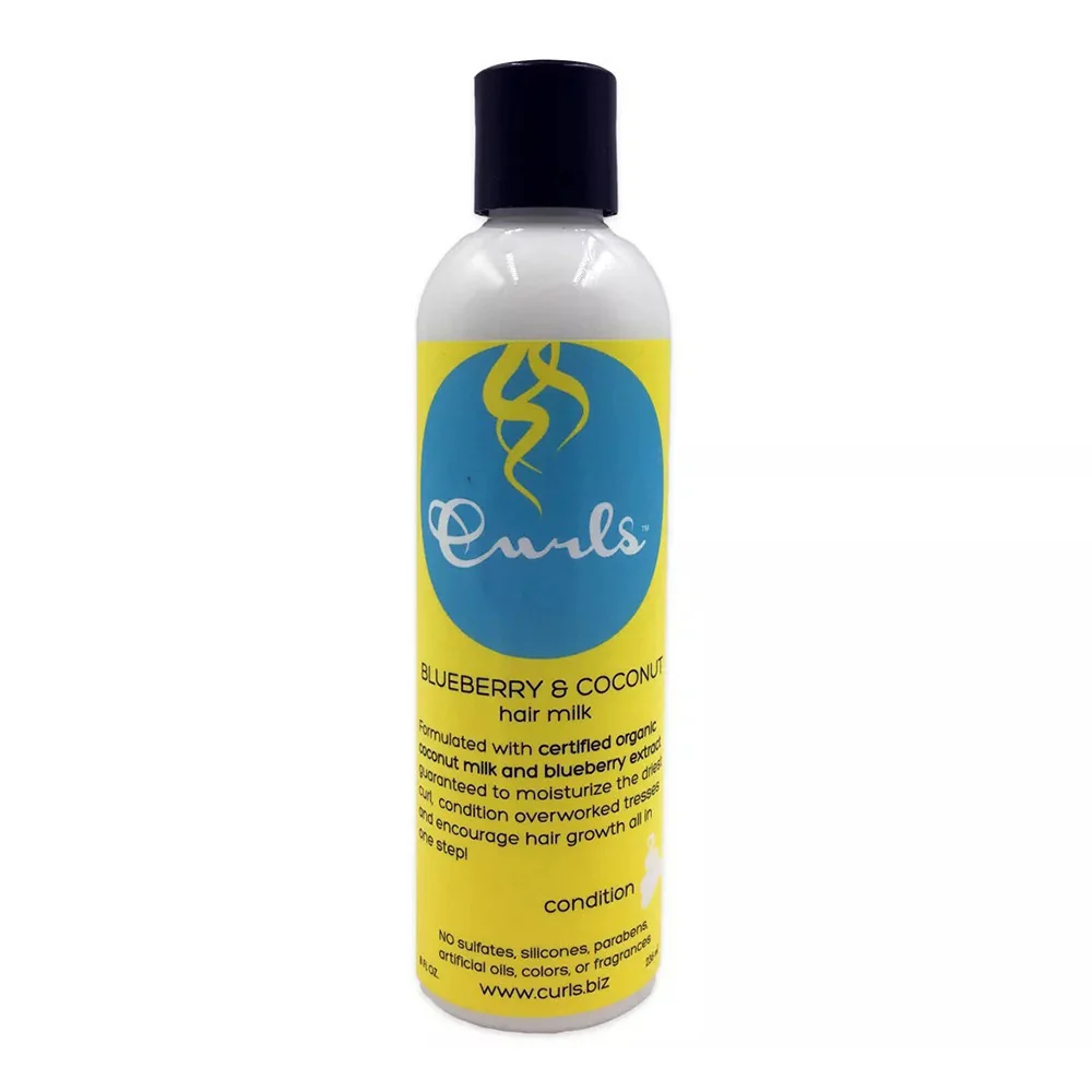 Effective Curls Blueberry and Coconut Hair Milk Condition 8 Oz Dependable