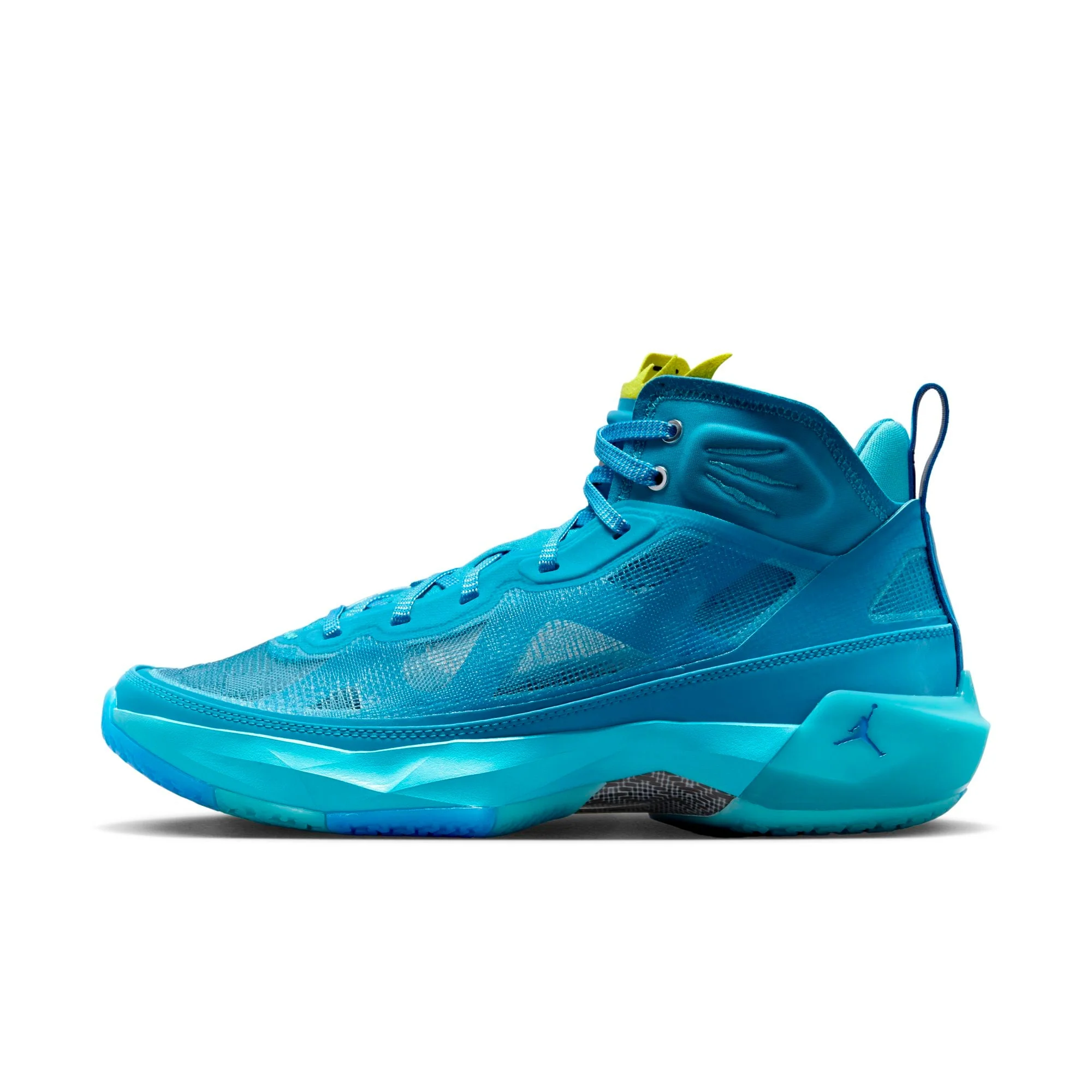 Stylish Air Jordan Men's 37 'Zion Williamson Naruto Rasengan' Sneakers Pure