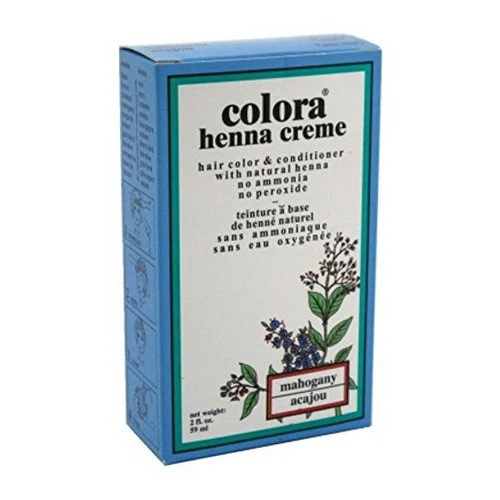 Carefully Designed Colora Henna Creme Mahogany Hair Color 2 Oz Exclusive