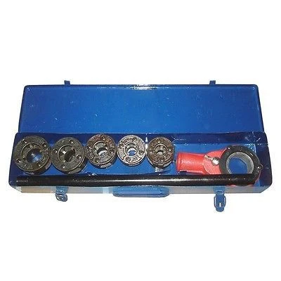 Reliable Hand Ratcheting Steel Pipe Thread Tool Ratchet Threading Die Cutting Cutter Set Safe