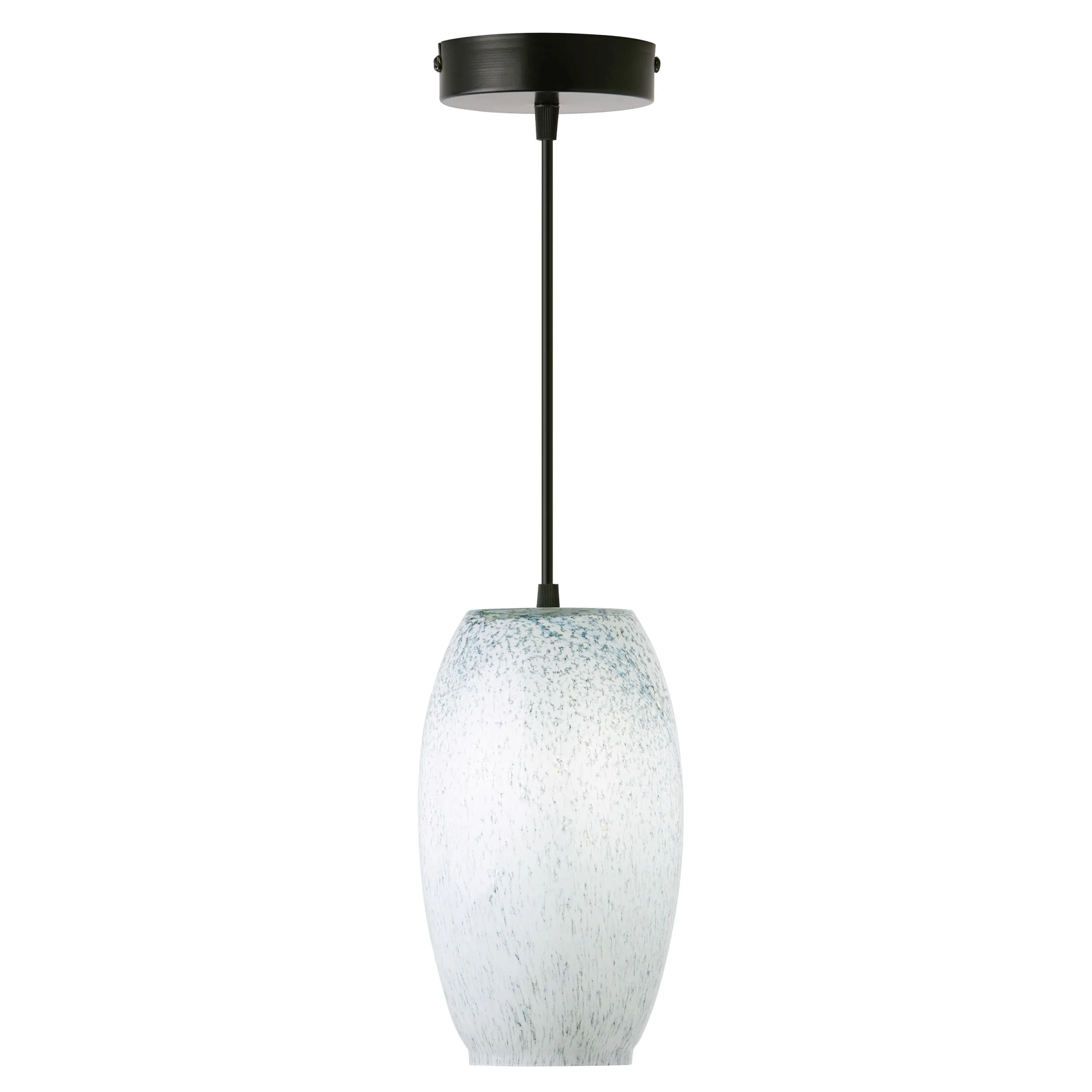 Exceptional River of Goods Hanging Pendant Lighting - White Blue Green Gold Black Fine Crafted
