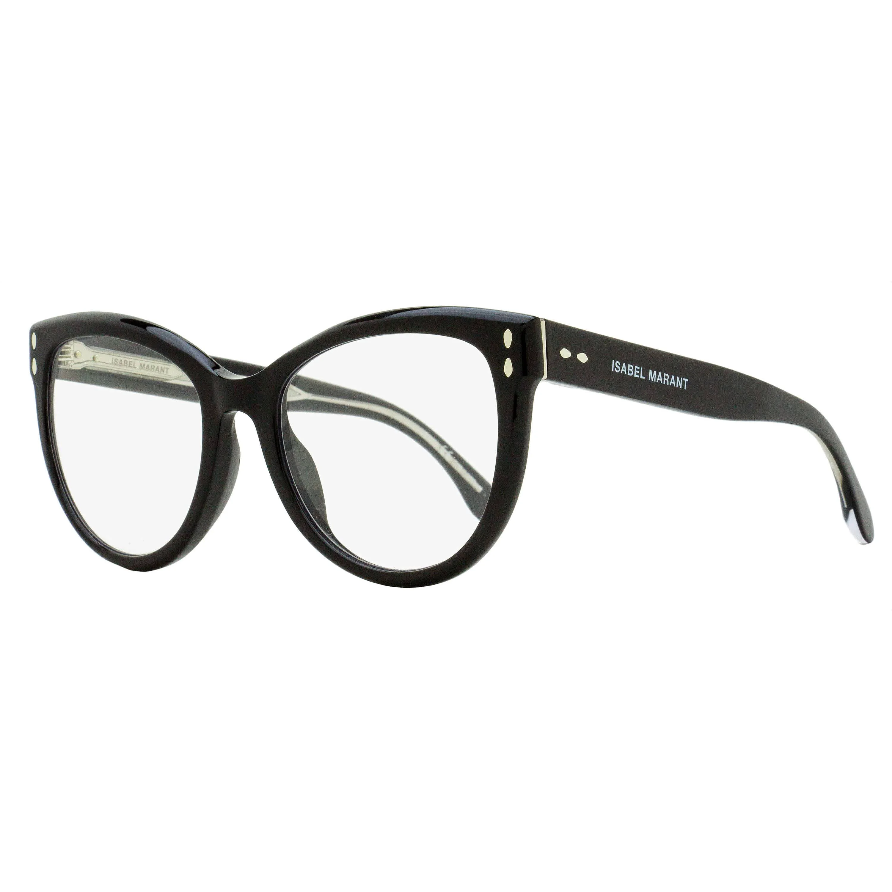 Classic Isabel Marant Butterfly Blue Block Eyeglasses IM0089 G BB 807 Black 53mm Luxury