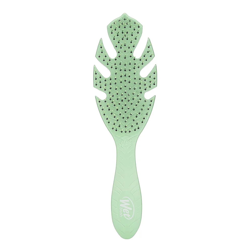Breathable Wet Brush Go Green Hair Detangler Brush Green 1 Ea Durable