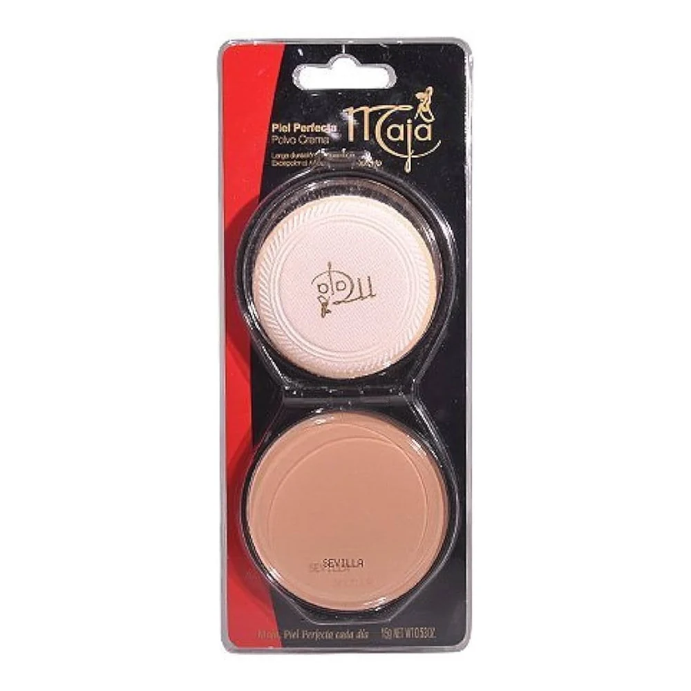Comfortable Maja Compact Cacao Cream Face Powder 0.5 Oz High-Quality