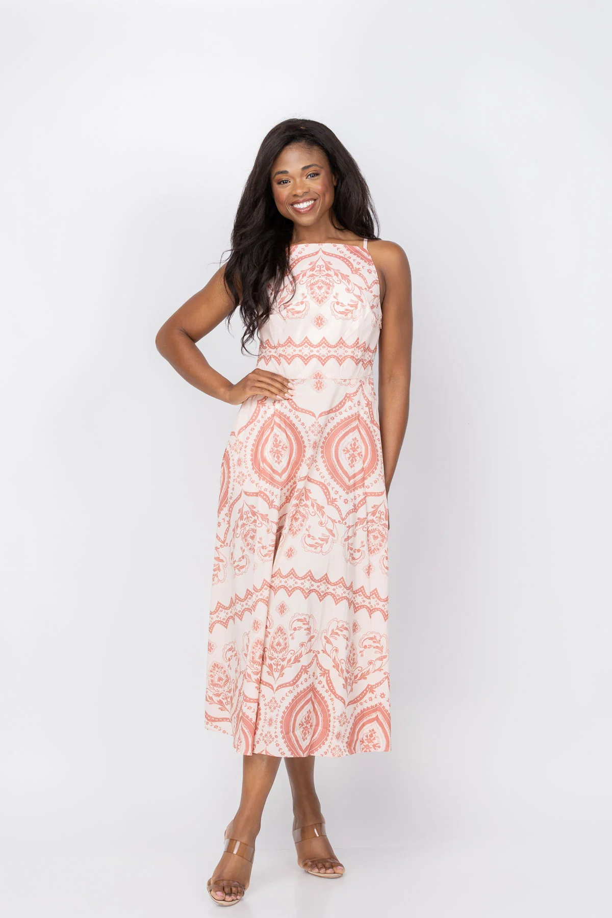 Crafted MISA Los Angeles Amity Dress in Terra Ceramic Next-Generation