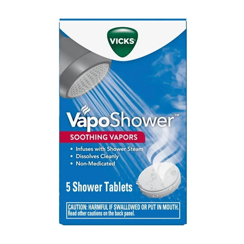 Natural Vicks Vaposhower Soothing Vapors Shower Tablets 5 Ea Exceptional