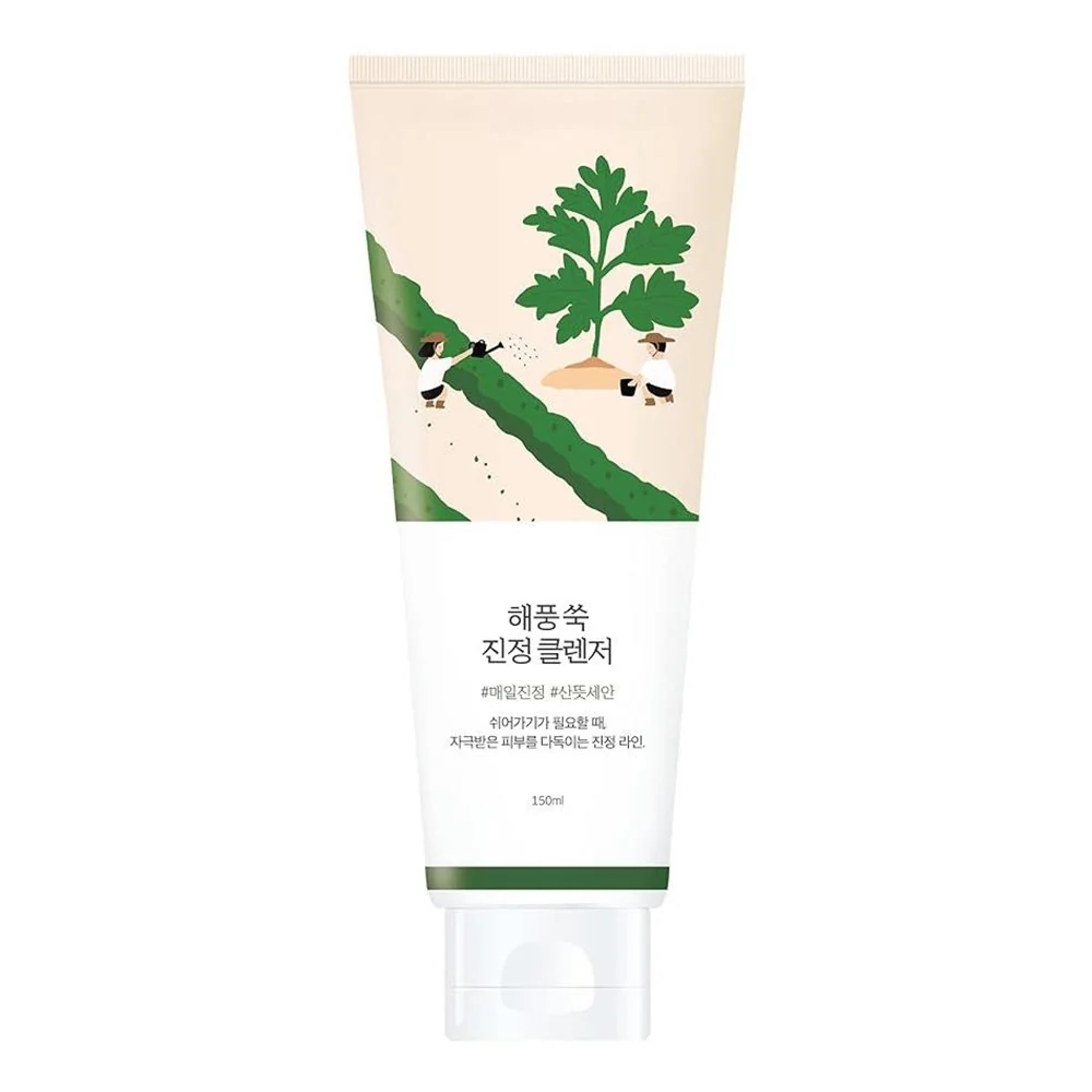 Dependable Round Lab Mugwort Calming Cleanser Cleanse and Calm Simultaneously 5.07Oz 150ml Quality