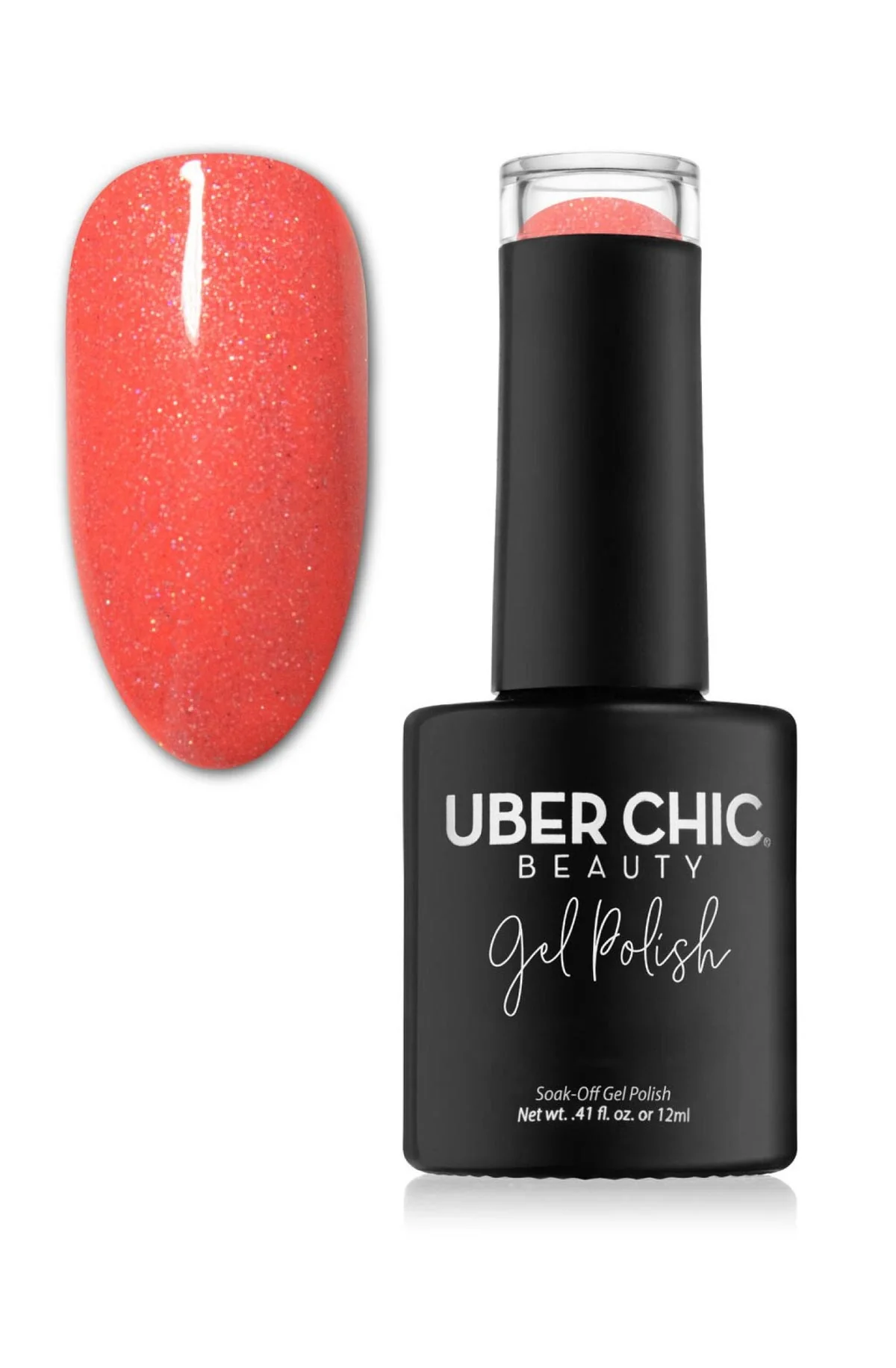 Relaxed Party In My Flip Flops - Glitter Gel Polish - Uber Chic 12ml Traditional