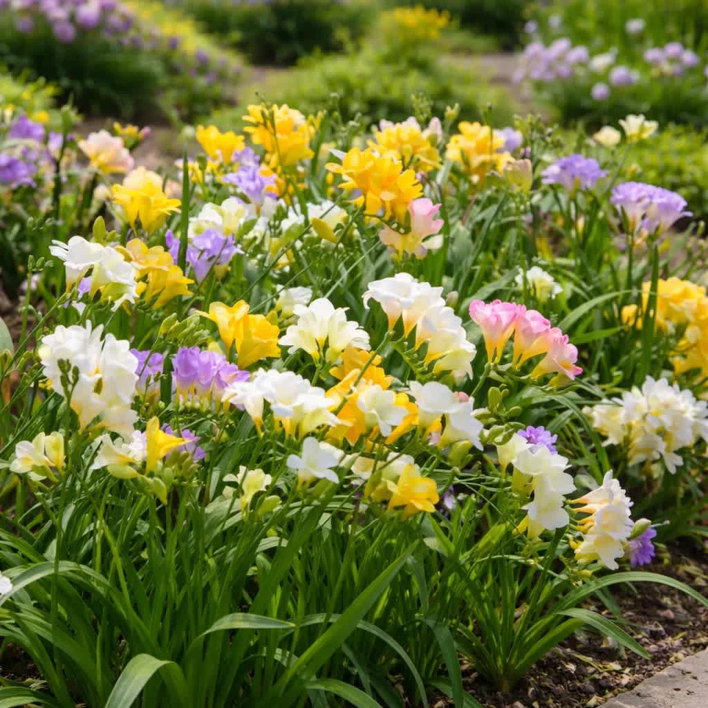 Breathable Colorful Mixed sia Flowers and Planting Tool Modern
