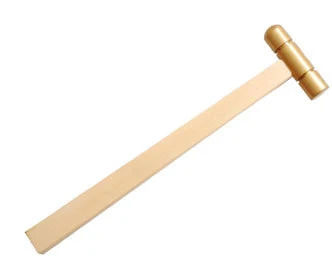 Lightweight Tiny 2 oz Mini Small Brass Head Soft Jeweler's Miniature Hammer Jewelry Tool Comfortable