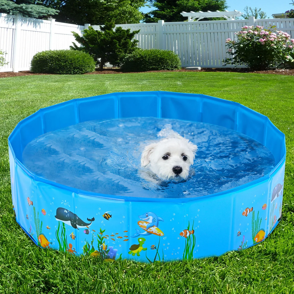 Unique Large Portable Puncture Proof Plastic Dog Swimming Pool Fast