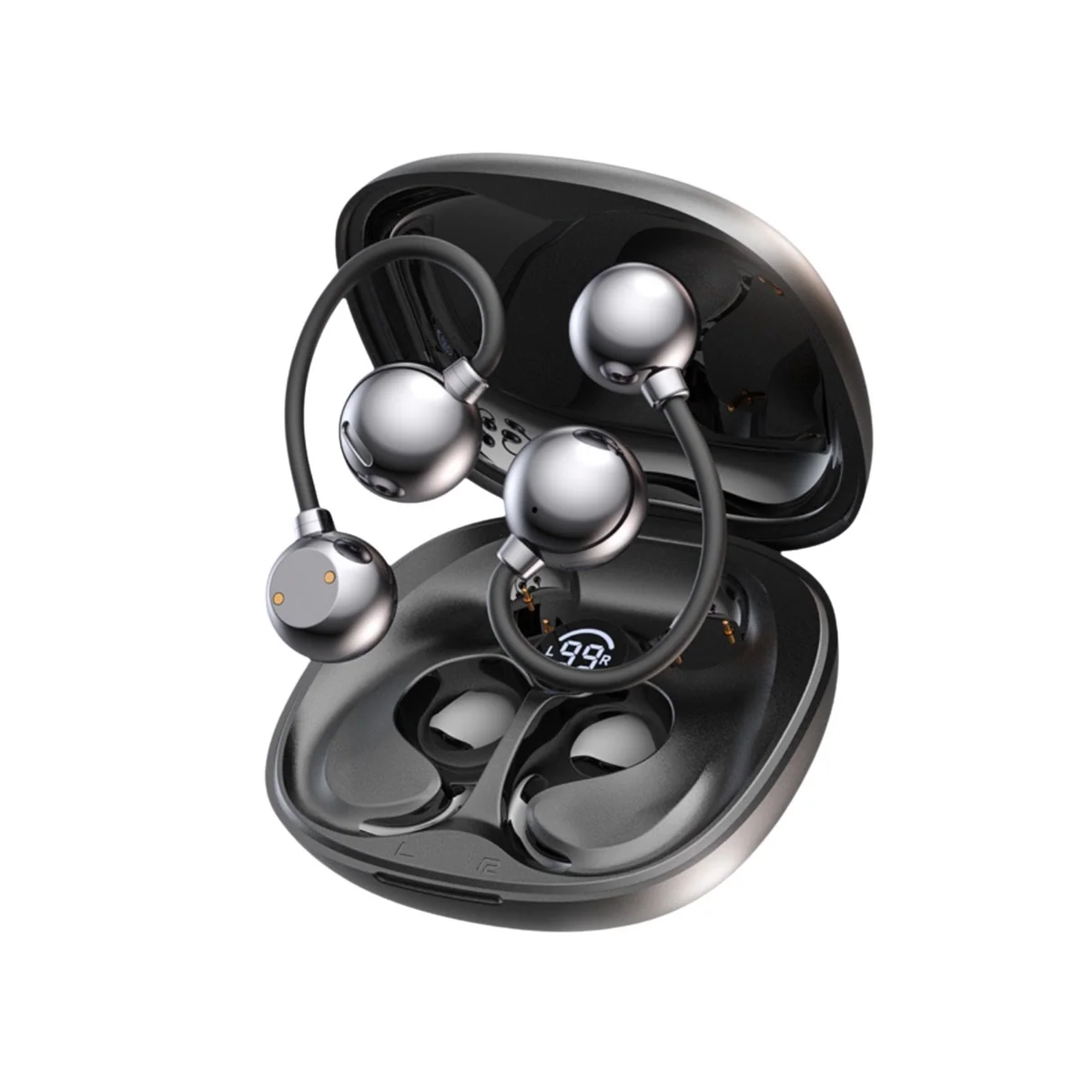 Environmentally Friendly Wireless Open Ear Bluetooth Earbuds Recyclable