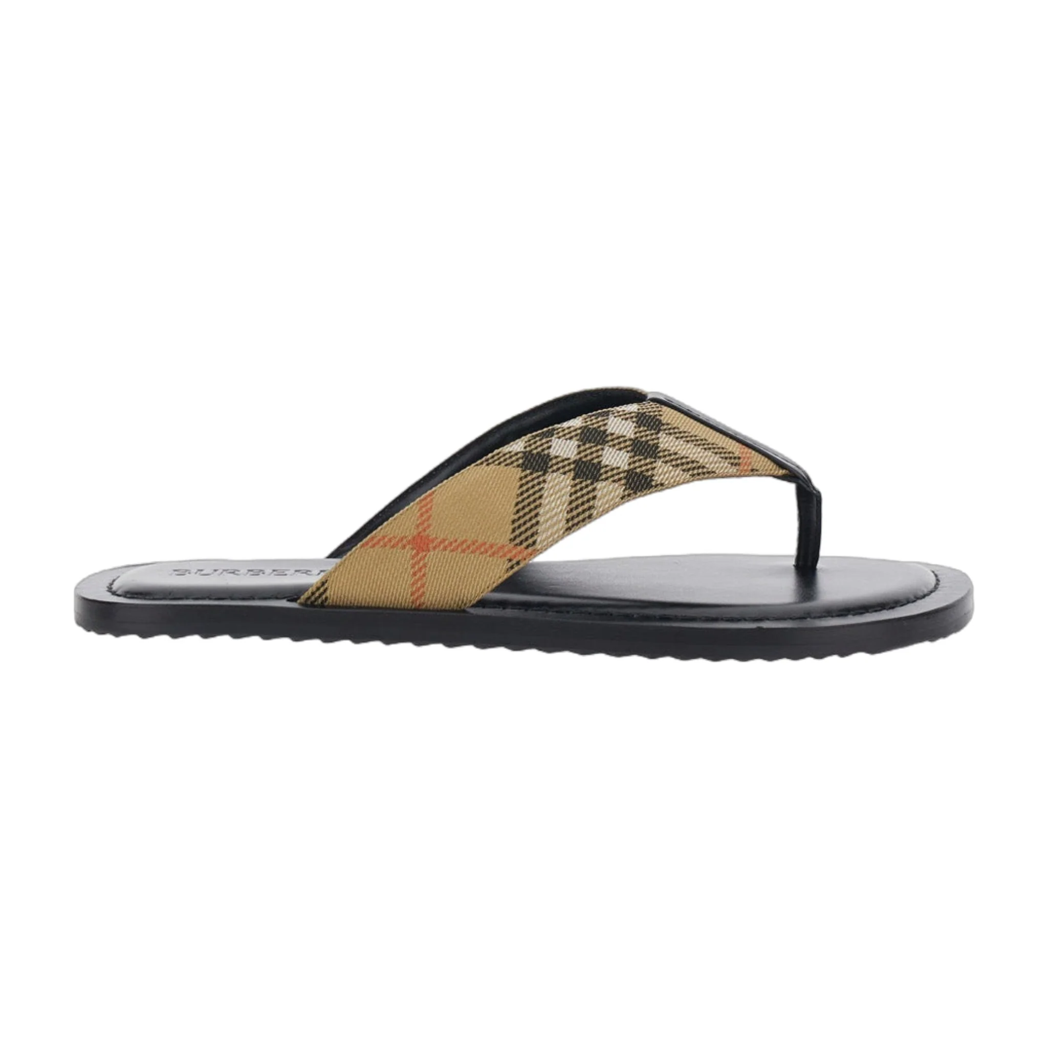 Green Flip-Flops Beige Tech Fabric Traditional