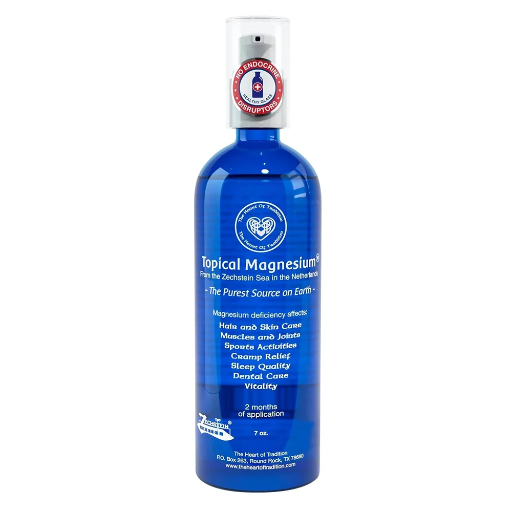 Breathable Heart of Tradition Topical Magnesium The Purest Source of Earth 7Oz 207ml Premium