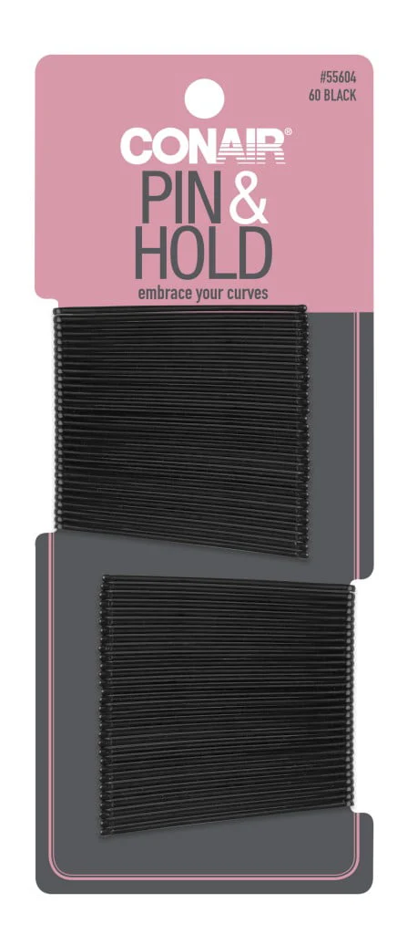 Artisan Conair Curved Bobby Pins for Secure Hold of Hair Styles 60 Ea Organic