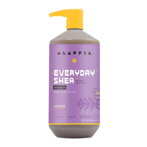 Top-Quality Alaffia Everyday Shea Butter Lavender Hair Shampoo 32 Oz Safe