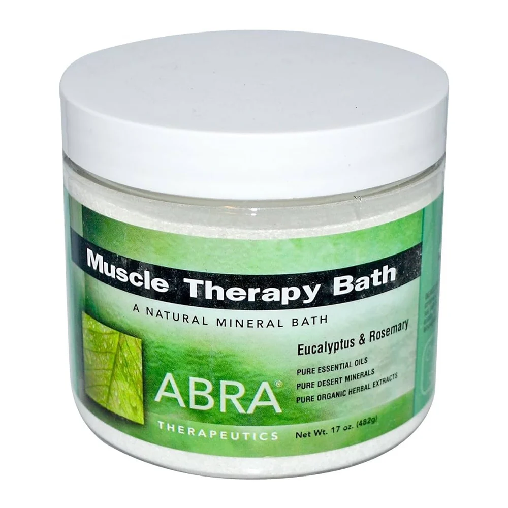 Lightweight Abra Therapeutics Muscle Therapy Mineral Bath 17 Oz Sophisticated