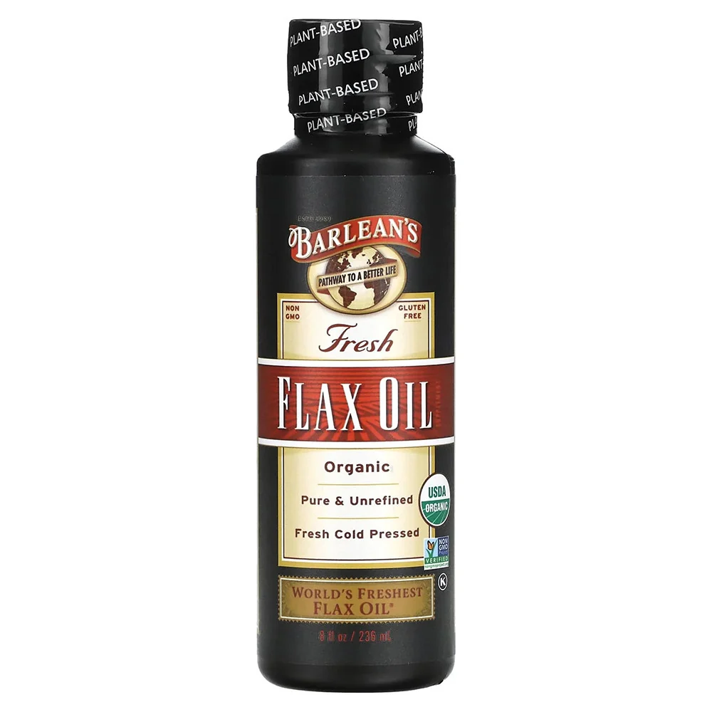 Versatile Barleans Organic Oils Barleans Flax Oil 8 Oz Comfortable