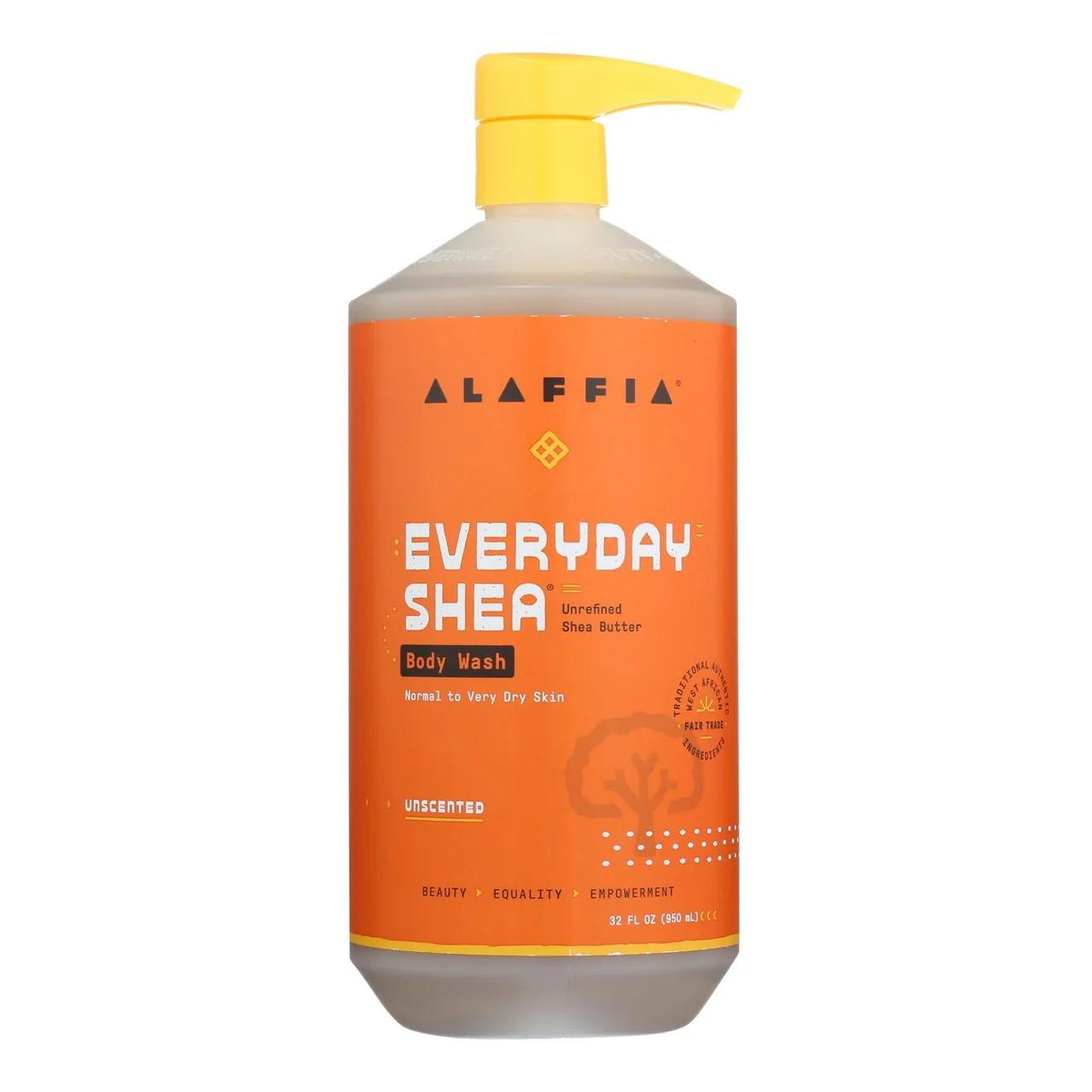 Dependable Alaffia Everyday Shea Butter and Neem Body Wash 32 Oz Enhanced