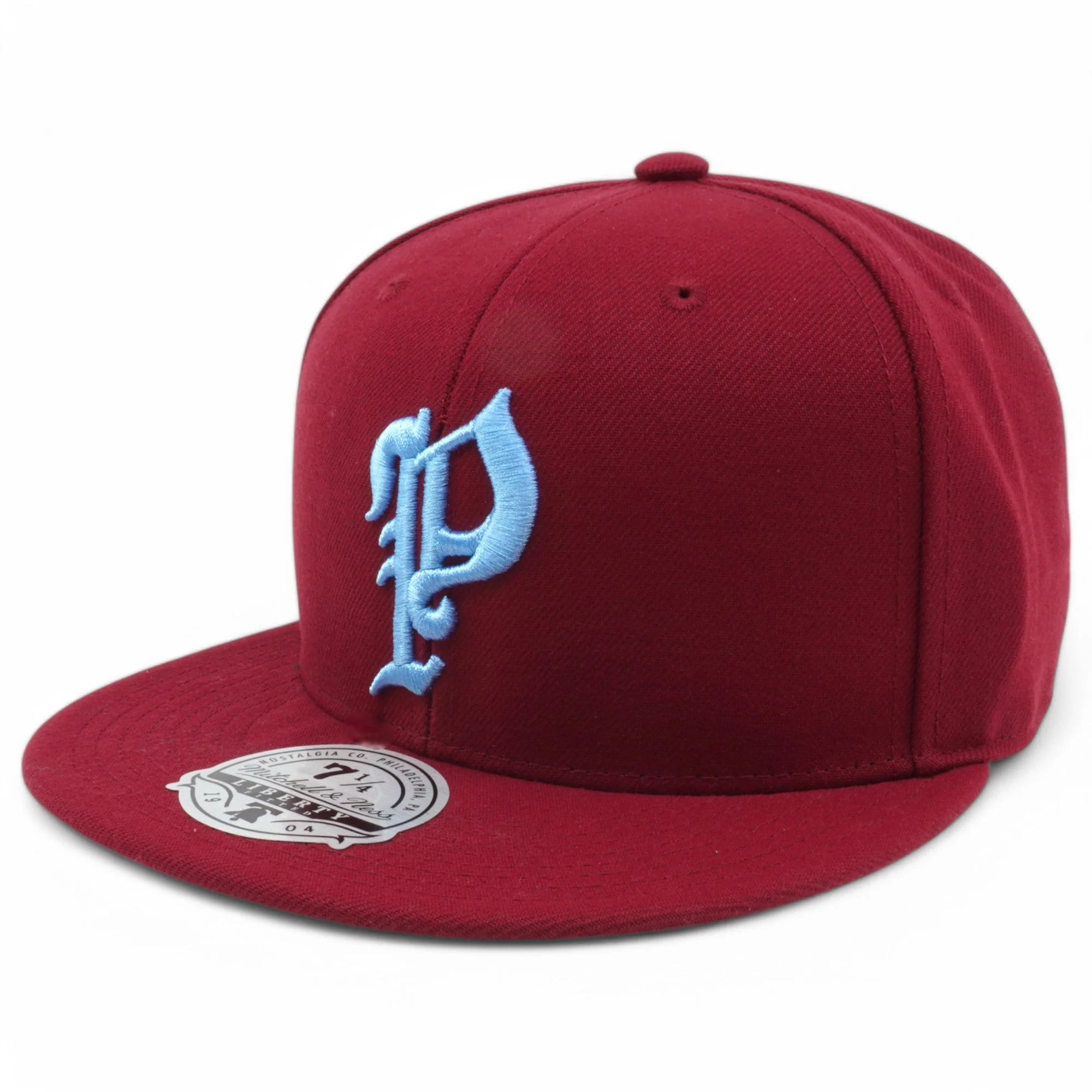 Certified Mitchell Ness Men's MLB Team Evolution Fitted Phillies 1991 Fitted Caps Trusted