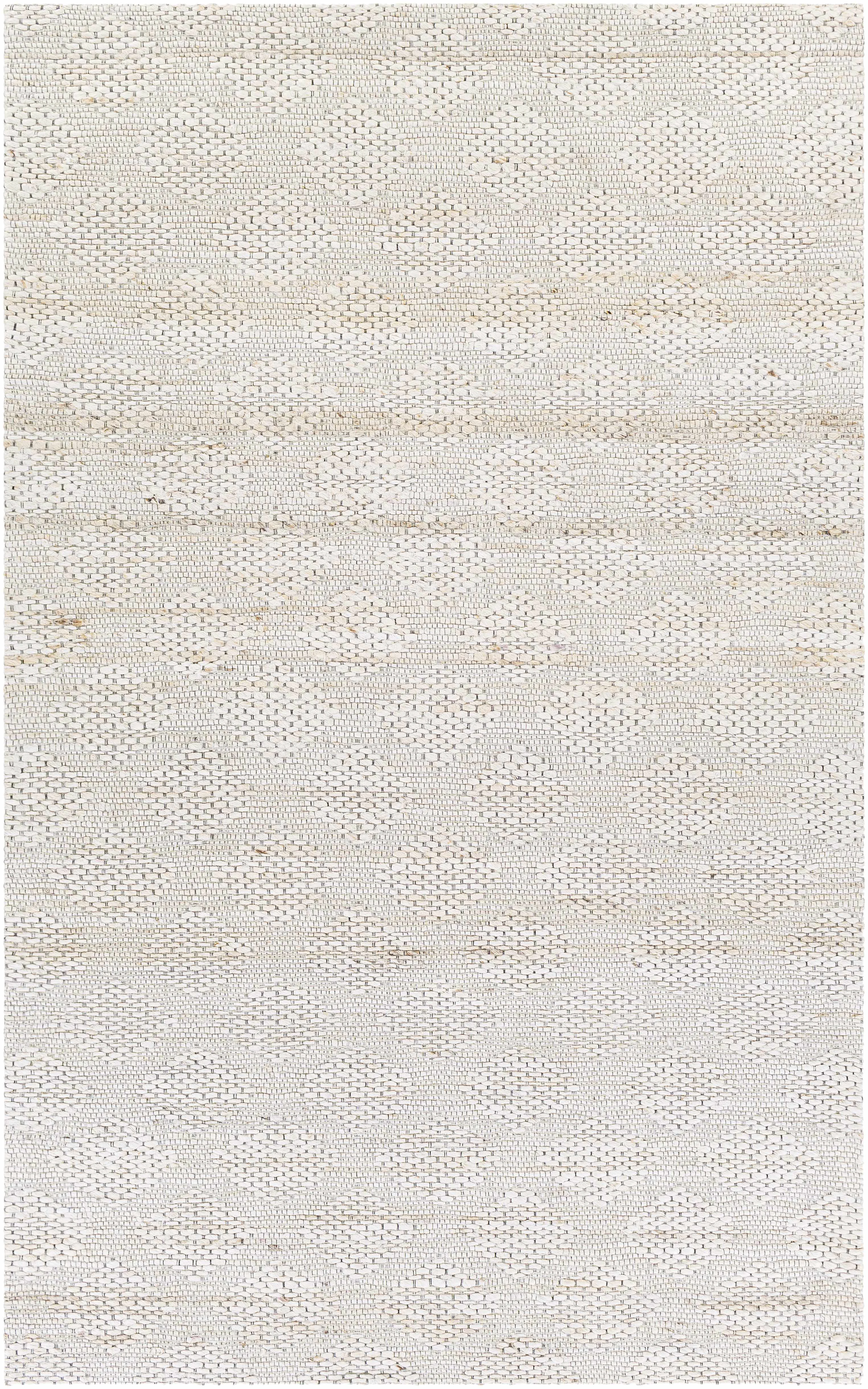 Quality Angaston Beige Hand-Woven Jute Rug - Crafted