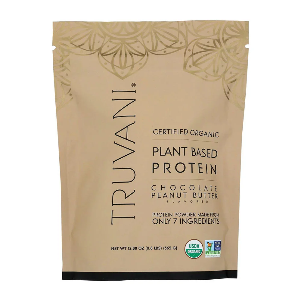 Selected Truvani Organic Chocolate Peanut Butter Protein Powder 12.88 Oz Trusted