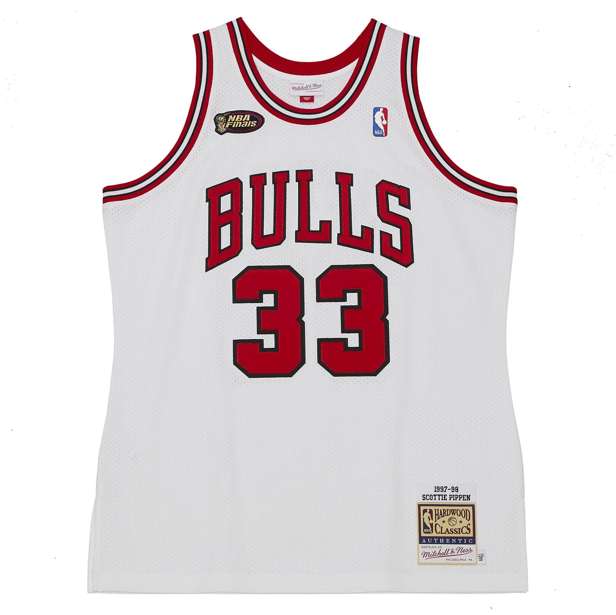 Effective Mitchell Ness NBA Home Finals Jersey Chicago Bulls 1997 Scottie Pippen Official