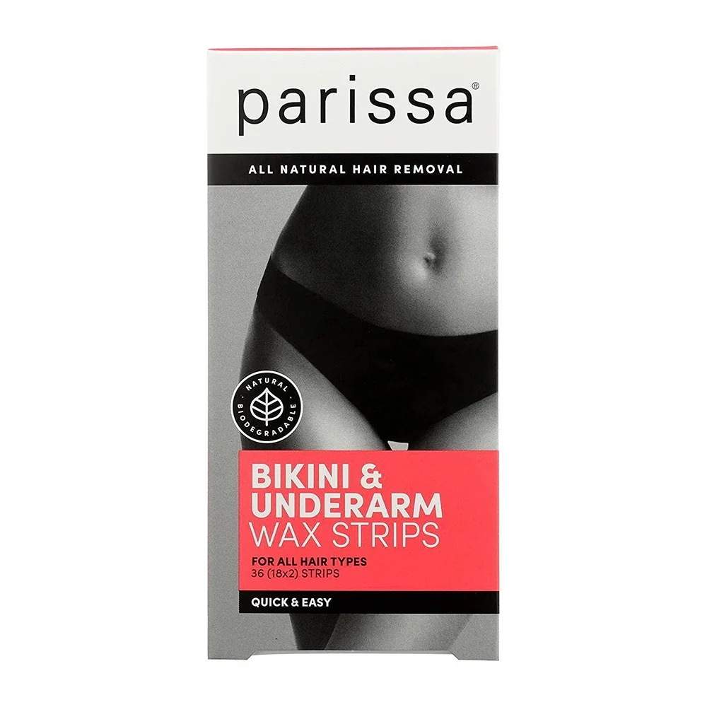 Detailed Parissa Wax Strips Bikini Underarm 36 Ea Eco-Friendly