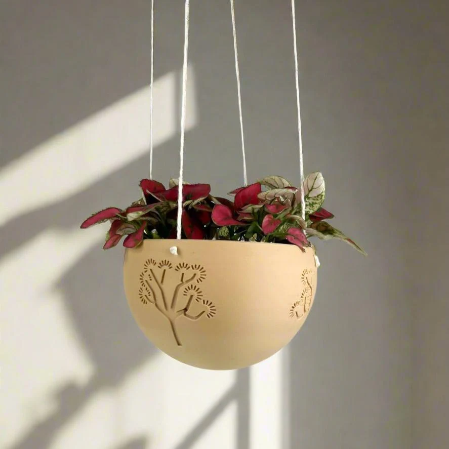 Specialty Hanging Joshua Tree Planter Exclusive