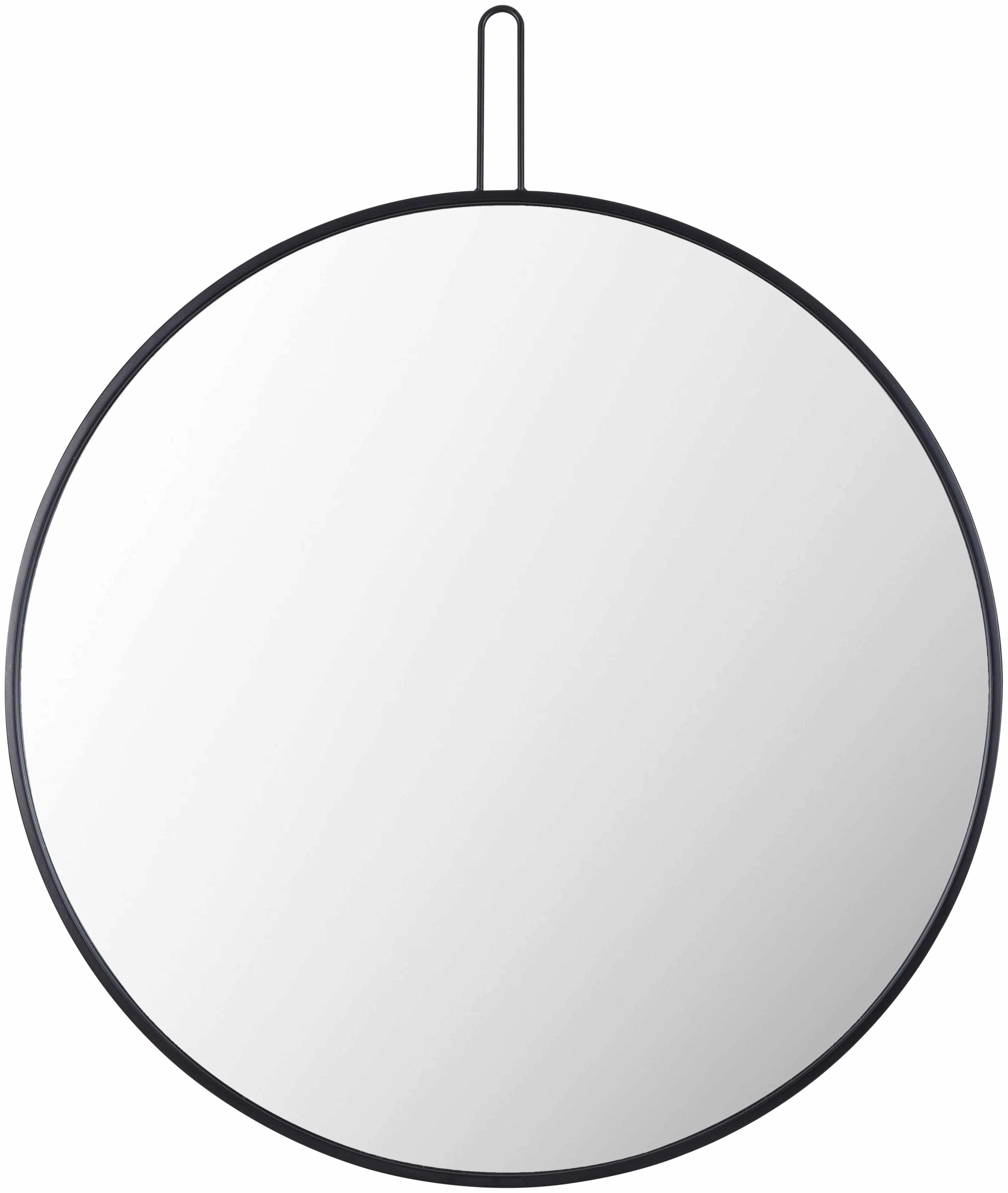 Traditional Comaltepec Black Metal Mirror - Certified