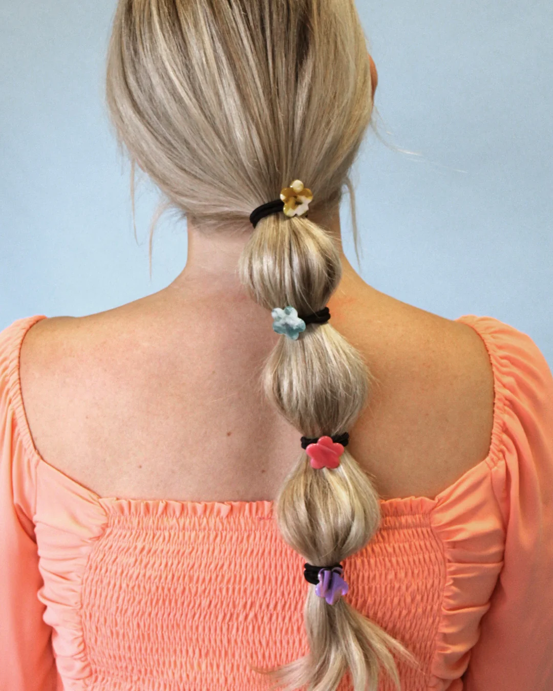 Pure Sea Flowers - Floral Hair Tie Pack Excellent