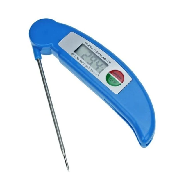 Minimalist Digital Instant Read Cooking Food Meat Thermometer Traditional